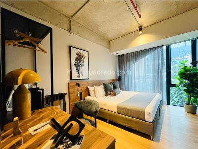 Apartaestudio en venta en Provenza, Medellín, 21 m² · foto 2 de 20