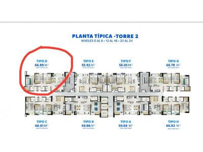 Apartamento de 3 alcobas en venta en Loma De San Jose, Sabaneta, 67 m² · foto 4 de 5