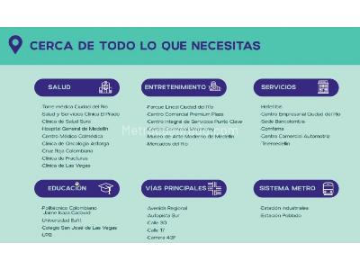 Apartaestudio en venta en Ciudad Del Rio, Medellín, 45 m² · foto 15 de 15