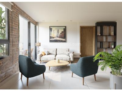Apartamento en venta en Belen Malibu, Medellín · foto 2 de 12