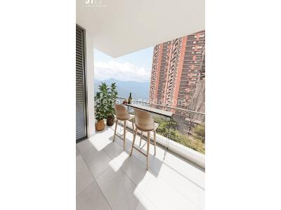 Apartaestudio en venta en Ciudad Del Rio, Medellín, 50 m² · foto 3 de 10
