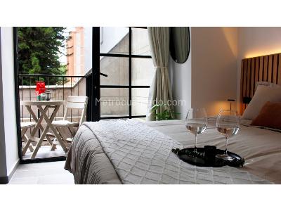 Apartaestudio en venta en Conquistadores, Medellín, 18 m² · foto 4 de 13
