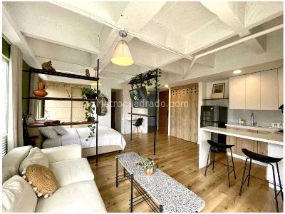 Apartamento de 2 alcobas en venta en El Poblado Milla De Oro, Medellín, 63 m² · foto 5 de 11