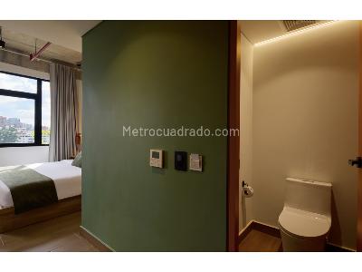 Apartaestudio en venta en El Poblado, Medellín, 20 m² · foto 5 de 7