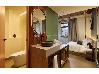 Apartaestudio en venta en El Poblado, Medellín, 20 m² · foto 6 de 7