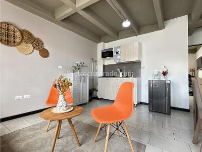 Apartaestudio en venta en Buenos Aires, Medellín, 29 m² · foto 9 de 10