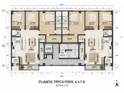 Apartamento de 3 alcobas en venta en Belen Alameda, Medellín, 106 m² · foto 13 de 13