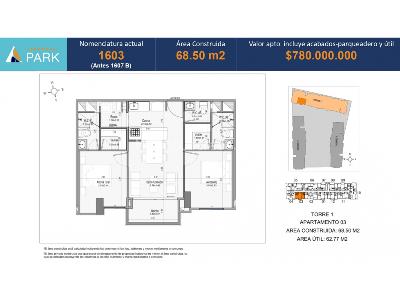 Apartamento de 2 alcobas en venta en Guayabal, Medellín, 68 m² · foto 7 de 13