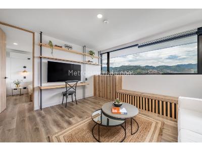 Apartamento de 1 alcoba en venta en El Poblado, Medellín, 49 m² · foto 4 de 20