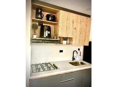 Apartaestudio en venta en Restrepo Naranjo, Sabaneta, 32 m² · foto 3 de 9