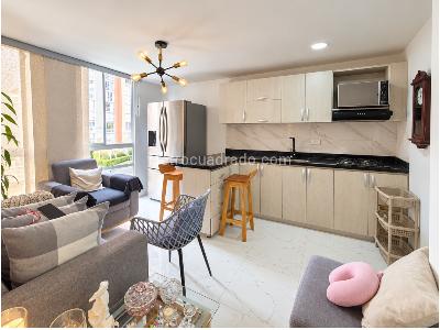 Apartamento de 3 alcobas en venta en Maria Auxiliadora, Sabaneta, 51 m² · foto 2 de 12