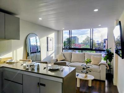Apartaestudio en arriendo en Galerias, Bogotá, 32 m² · foto 4 de 14