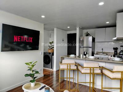 Apartaestudio en arriendo en Galerias, Bogotá, 32 m² · foto 6 de 14