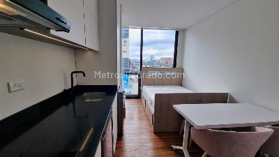 Apartaestudio en arriendo en Chico Norte Iii, Bogotá, 18 m² · foto 10 de 15