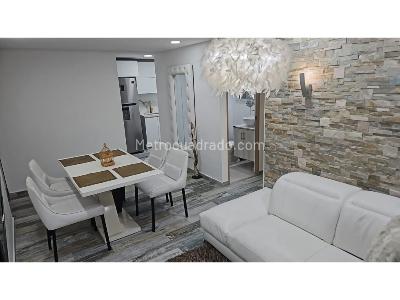 Apartamento de 2 alcobas en venta en La Intermedia, Medellín, 58 m² · foto 1 de 17