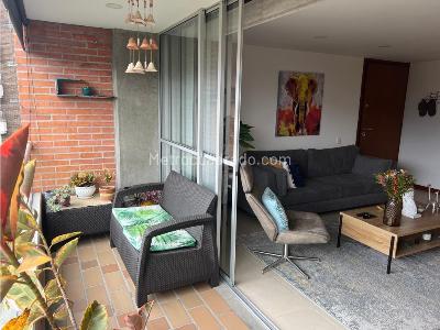 Apartamento de 3 alcobas en arriendo en Loma Benedictinos, Medellín, 118 m² · foto 4 de 20