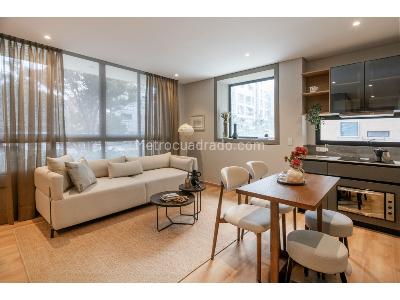 Apartamento de 1 alcoba en venta en Chico, Bogotá, 51 m² · foto 1 de 17