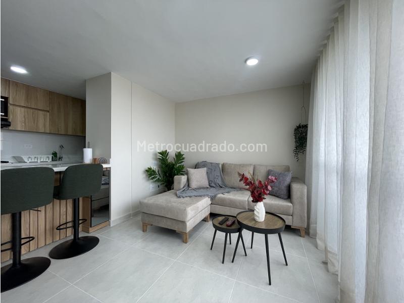 Apartamento Amoblado de 2 Alcobas en Arriendo en San Antonio de Pereira - 3