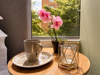 Apartaestudio en venta en Chico Norte, Bogotá, 38 m² · foto 16 de 17