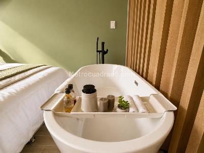 Apartaestudio en venta en Chico Norte, Bogotá, 38 m² · foto 12 de 17