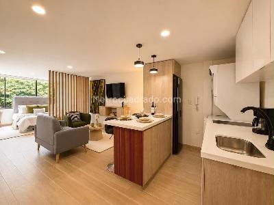 Apartaestudio en venta en Chico Norte, Bogotá, 38 m² · foto 2 de 17