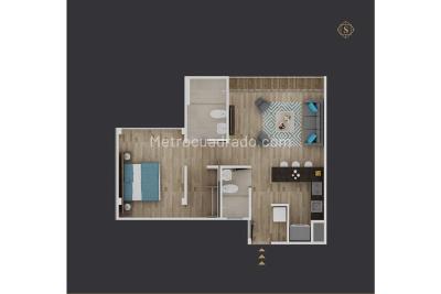Apartamento en venta en Guaymaral, Chía · foto 3 de 12