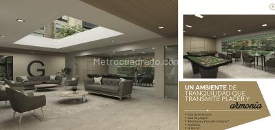Apartamento de 1 alcoba en venta en Vereda La Balsa Chia Guaymaral, Chía, 61 m² · foto 6 de 8