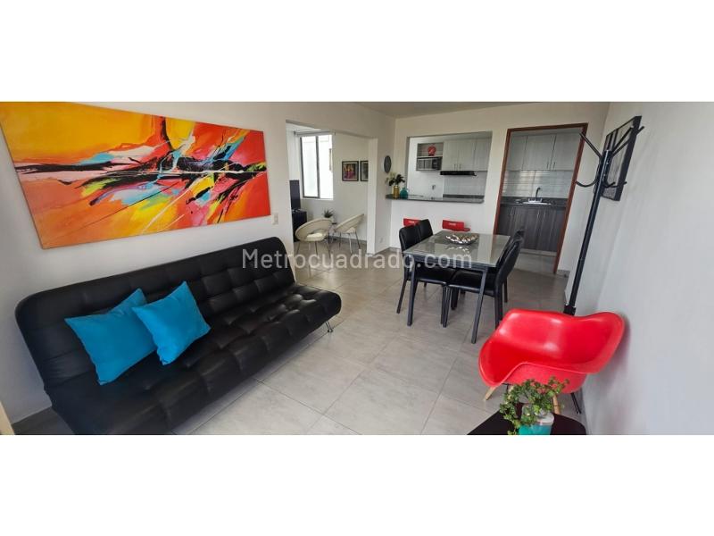 Apartamento Amoblado de 3 Alcobas en Los Balsos cerca a Santa Fe - 4