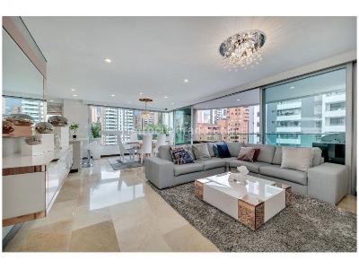 Apartamento de 3 alcobas en venta en El Poblado Castropol, Medellín, 173 m² · foto 3 de 16