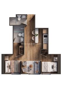 Apartamento en venta en Las Nieves, Bogotá · foto 2 de 3