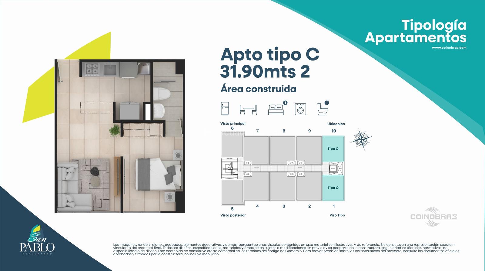 Piso – Bucaramanga, Chapinero, Comuna de San Francisco - Vista 5