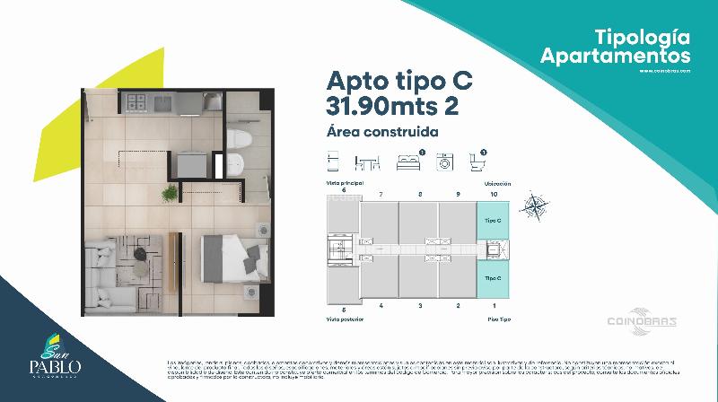 Piso – Bucaramanga, Chapinero, Comuna de San Francisco - Vista 2