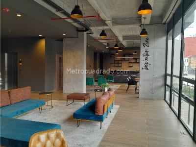 Apartaestudio en arriendo en Quinta Paredes, Bogotá, 24 m² · foto 10 de 12