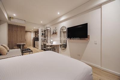 Apartaestudio en venta en Laureles, Medellín, 37 m² · foto 4 de 20