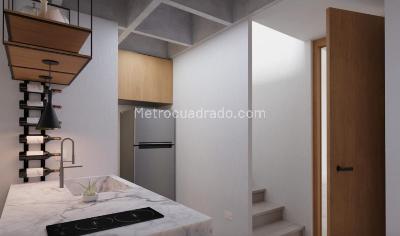 Apartaestudio en venta en Bulerias, Medellín, 38 m² · foto 6 de 13