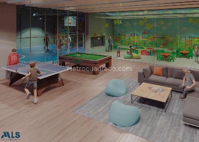 Apartamento de 2 alcobas en venta en Ancon Sur, Sabaneta, 101 m² · foto 2 de 11