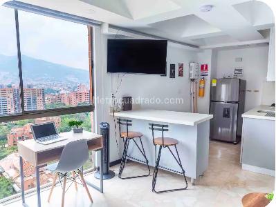 Apartaestudio en venta en La Frontera, Medellín, 30 m² · foto 10 de 14