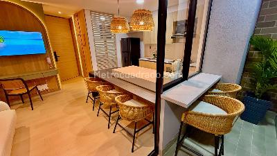 Apartamento de 1 alcoba en venta en Los Balsos No 1, Medellín, 50 m² · foto 10 de 20