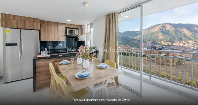 Apartamento de 3 alcobas en venta en Serramonte, Bello, 58 m² · foto 9 de 16