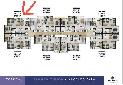 Apartamento de 3 alcobas en venta en Amazonia, Bello, 57 m² · foto 6 de 12