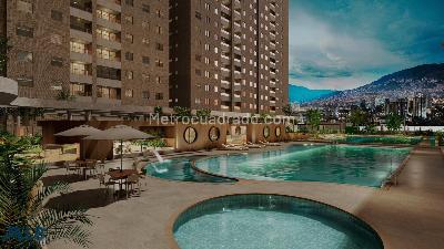 Apartamento de 3 alcobas en venta en Ciudad Peldar, Envigado, 92 m² · foto 5 de 12
