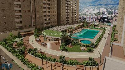 Apartamento de 3 alcobas en venta en Ciudad Peldar, Envigado, 92 m² · foto 4 de 12