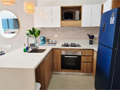 Apartamento de 1 alcoba en venta en Bahia Kristal, Cartagena, 48 m² · foto 7 de 20