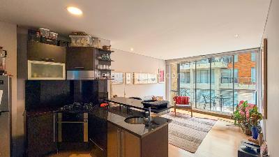 Apartamento de 1 alcoba en arriendo en Chico Norte Ii, Bogotá, 54 m² · foto 3 de 19