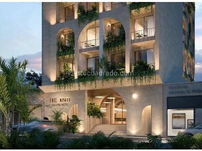 Apartamento de 1 alcoba en venta en Parque Del Poblado, Medellín, 27 m² · foto 3 de 13