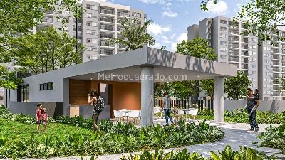 Apartamento de 2 alcobas en venta en Chapinero, Palmira, 74 m² · foto 3 de 7