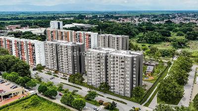 Apartamento de 2 alcobas en venta en Chapinero, Palmira, 74 m² · foto 5 de 7