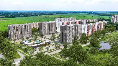 Apartamento de 2 alcobas en venta en Chapinero, Palmira, 74 m² · foto 6 de 7