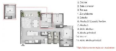 Apartamento de 2 alcobas en venta en Chapinero, Palmira, 74 m² · foto 7 de 7