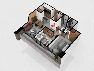 Apartamento en venta en Oro Negro Norte, Armenia · foto 15 de 16